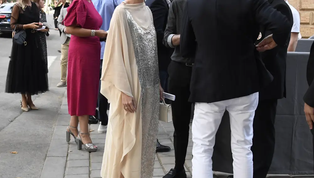 Marta Ortega en el desfile de Dior.