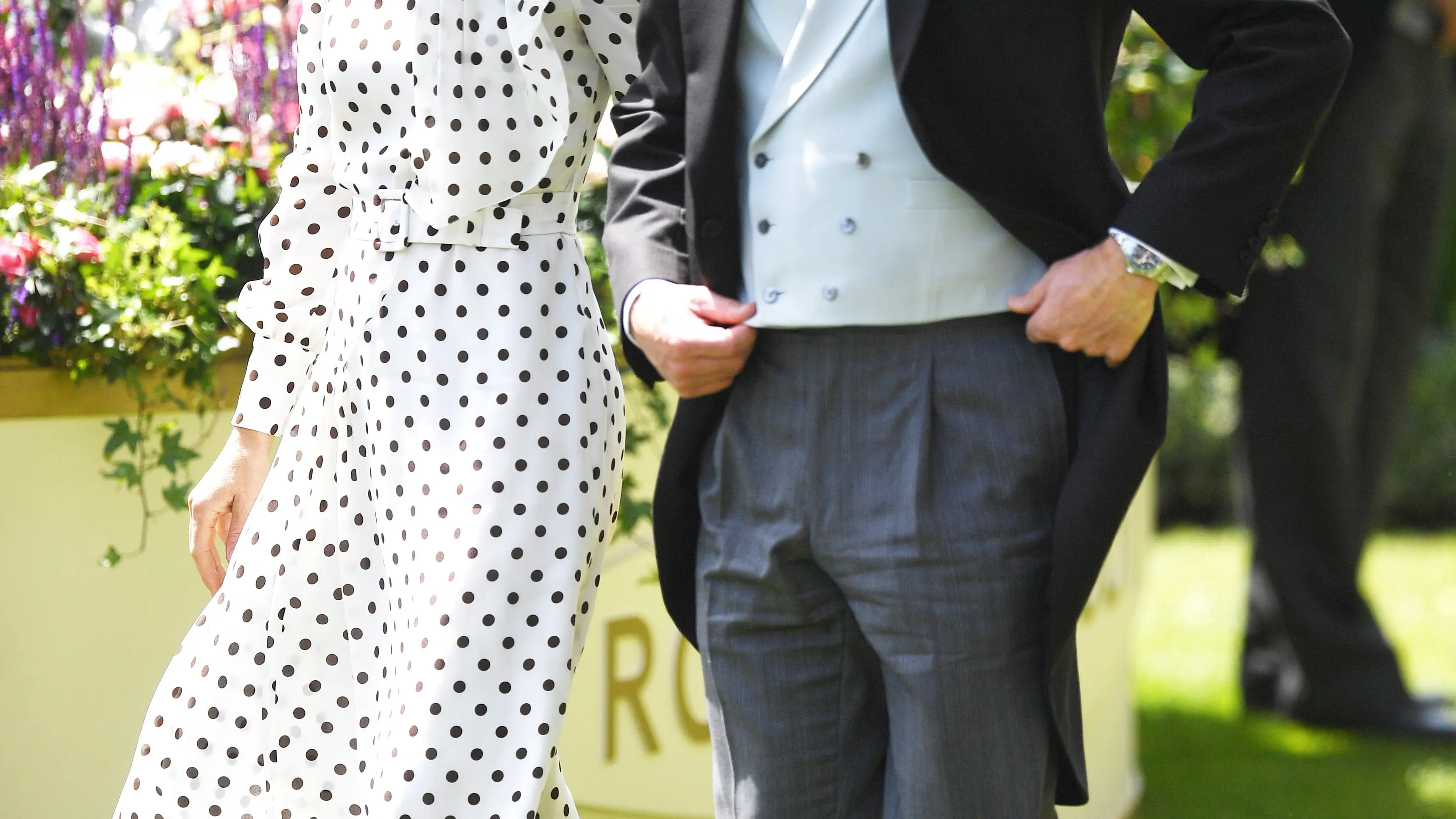 Los duques de Cambridge, en Ascot. EFE/EPA/NEIL HALL