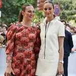 Victoria Federica en el desfile de Dior en Sevilla.