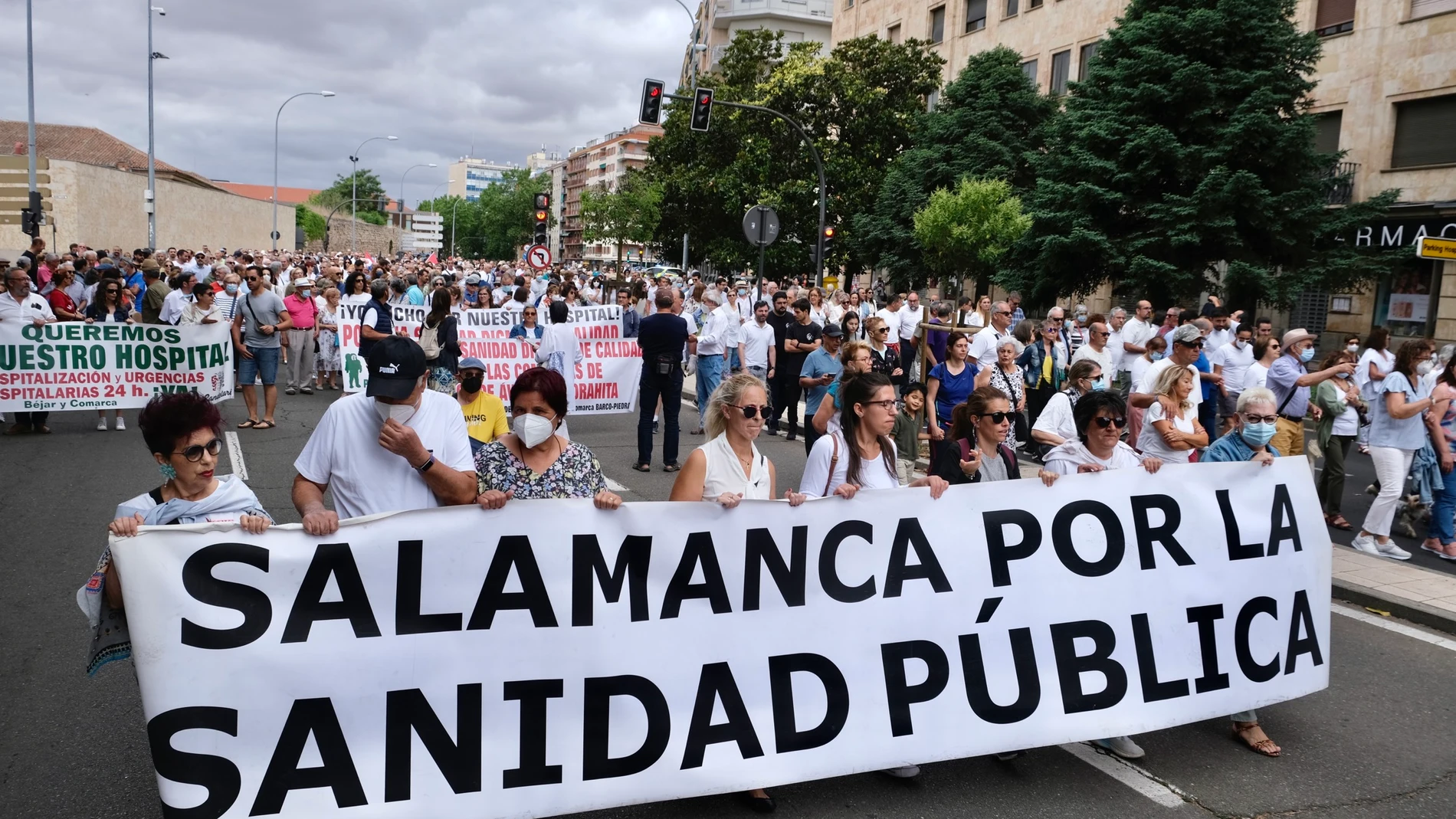 La Plataforma para la Defensa de la Sanidad Pública de Salamanca convoca una nueva marea blanca para denunciar la situación de la sanidad en la provincia
