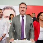 El secretario general del PSOE de Andalucía, Juan Espadas, analiza el resultado de las elecciones del domingo