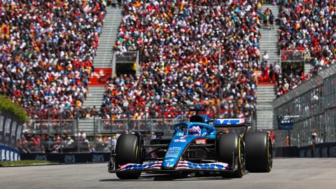 Fernando Alonso, en el Gran Premio de Canadá