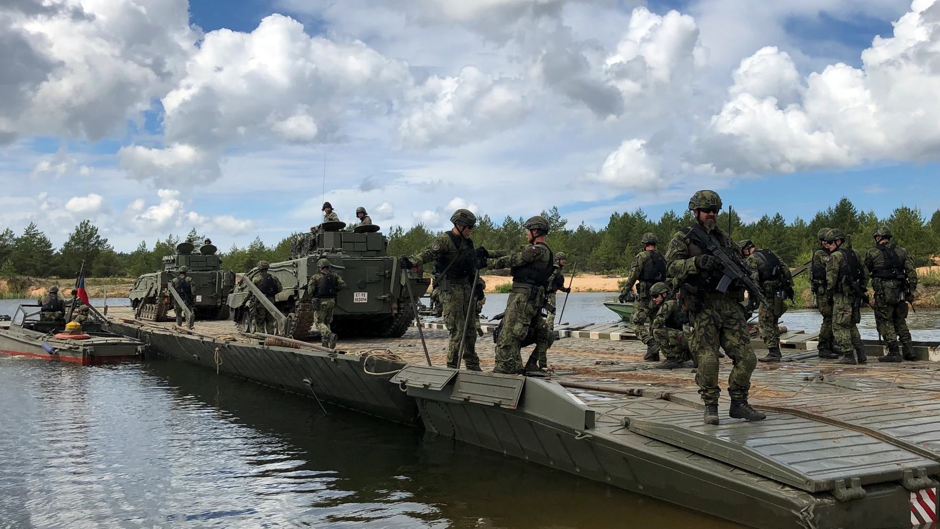 Adazi (Letonia), la base desde la que España apoya la defensa del este de la OTAN