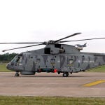 Helicópteros como el AW-101 son los que se quieren sustituir con el nuevo modelo de la OTAN