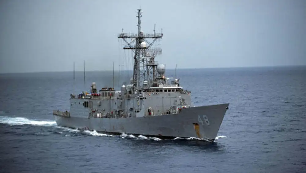 La fragata USS Vandegrift, fuera de servicio desde 2015