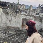 Una casa destruida en Afganistán