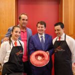 El presidente de Castilla y León, Alfonso Fernández Mañueco, en el IV Foro del Ibérico 2022