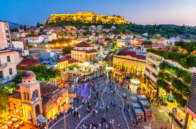 Atenas, la seductora fusión de la historia y el paso del tiempo