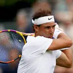Rafa Nadal, preparando Wimbledon 2022