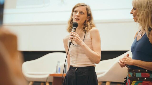 La directora francesa Mia Hansen-Løve, Premio Luna de València en el Cinema Jove que se desarrolla estos días