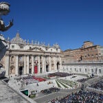 Misa en la Plaza de San Pedro en el Vaticano 24/06/2022