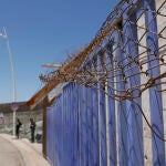 Vista de las vallas del paso fronterizo de Nador con Melilla, zona de Barrio Chino EFE/María Traspaderne