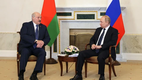 Encuentro entre Vladimir Putin y Alexander Lukashenko el 25 de enero en San Petersburgo