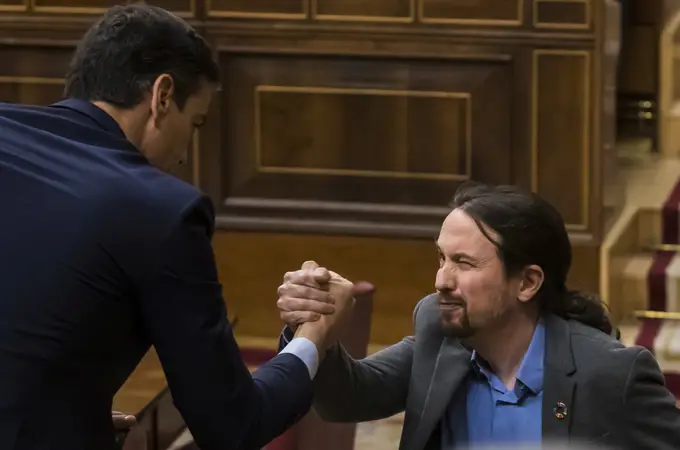 La hemeroteca se ceba con Pedro Sánchez: “Pablo Iglesias quiere controlar a los jueces, a los policías y la RTVE”