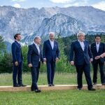 Los líderes del G7 en Elmau, Alemania