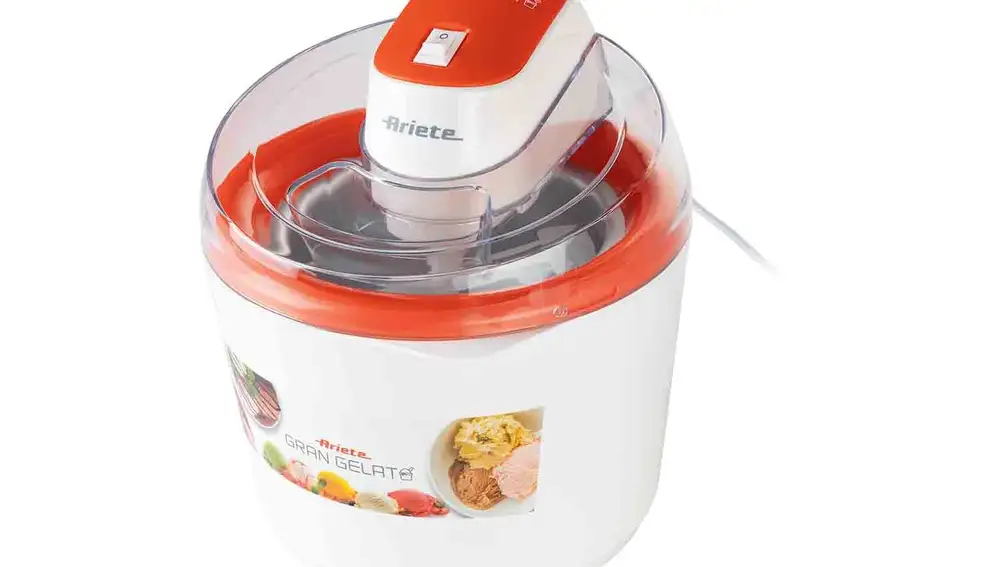 Máquina para hacer helados de la marca Ariete