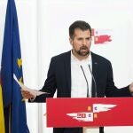 El secretario general del PSOECyL, Luis Tudanca, analiza diversos asuntos de actualidad informativa de Castilla y León