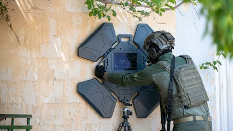 Demostración del funcionamiento del radar 3D Xaver-1000.