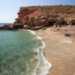 Cala Desnuda, una playa nudista en la Región de Murcia
