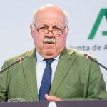 El consejero de Salud y Familias en funciones, Jesús Aguirre . EFE/ Raúl Caro.