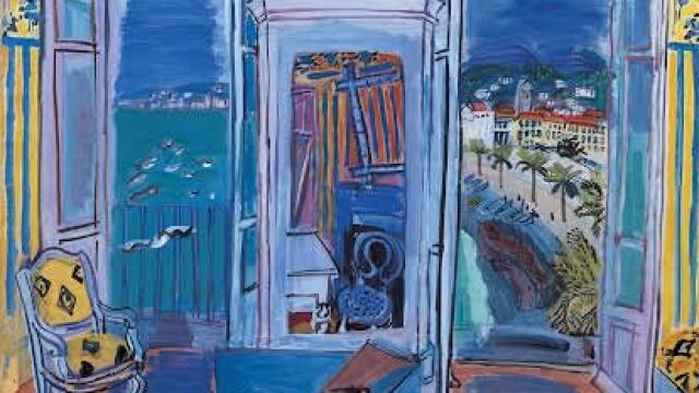 Raoul Dufy, 1928 cuando la decoración es el tema de la pintura