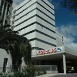 Zona de urgencias del Hospital Insular de Gran Canaria