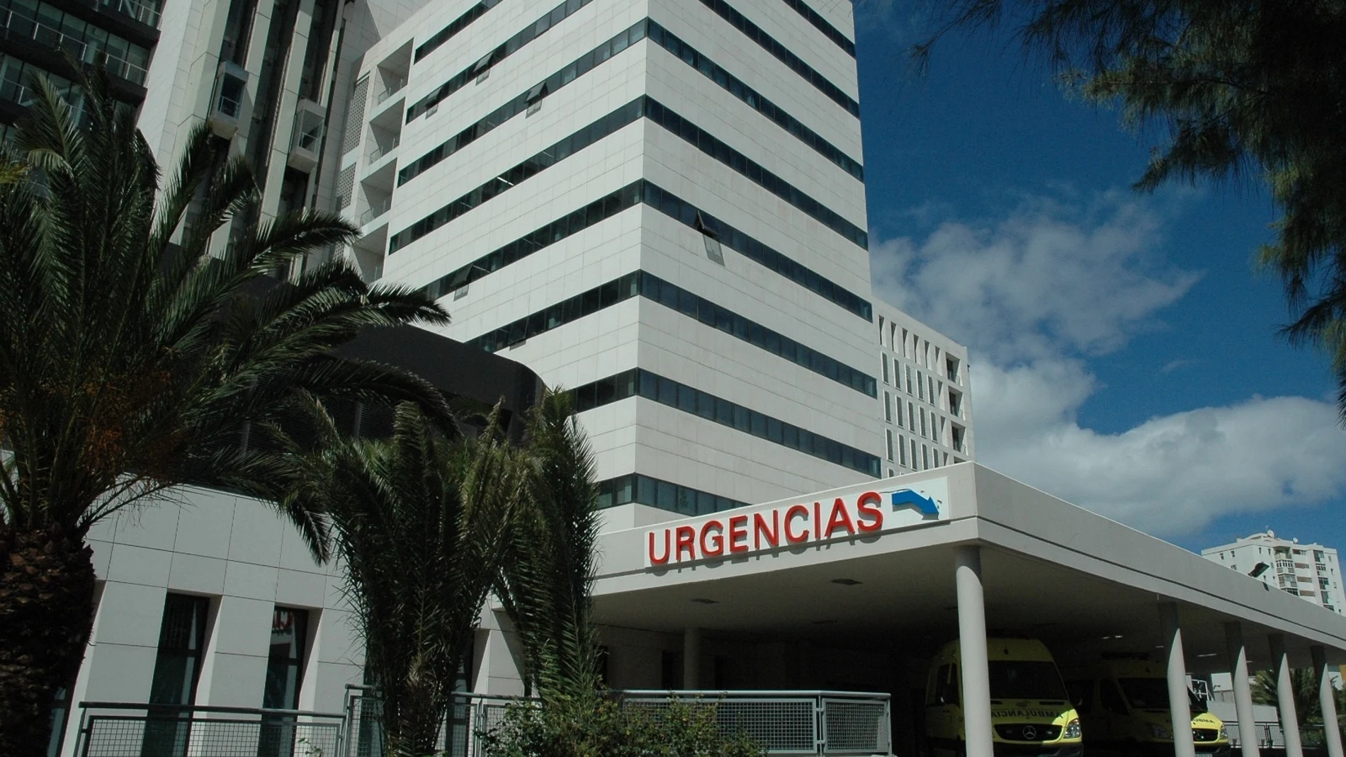 Zona de urgencias del Hospital Insular de Gran Canaria