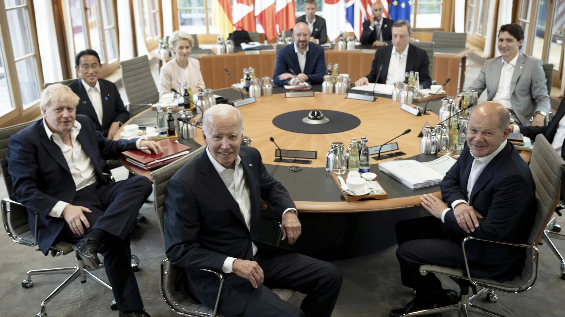 Los líderes del G7
