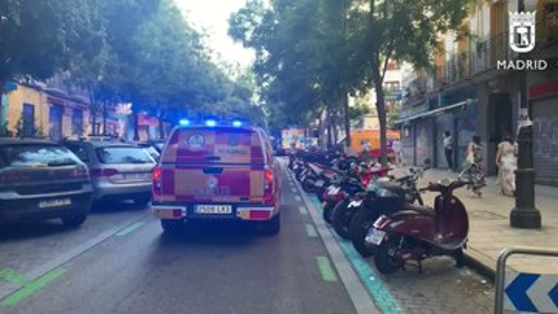 Apuñalado un hombre en Lavapiés