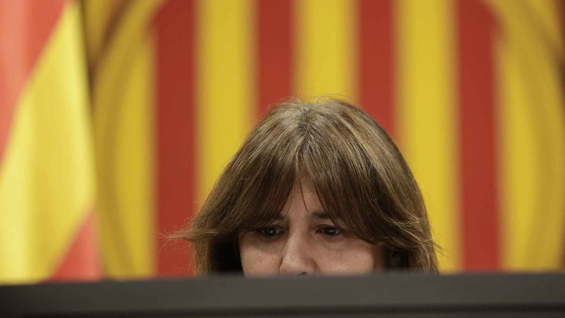 Laura Borràs, en la imagen, fue suspendida como presidenta del Parlament con los votos de ERC, PSC y la CUP