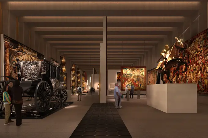La Galería de las Colecciones Reales de Madrid prepara su gran mudanza