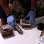 Parte de la droga intervenida durante la operación, coordinada por la Guardia Civil y la Agencia Tributaria