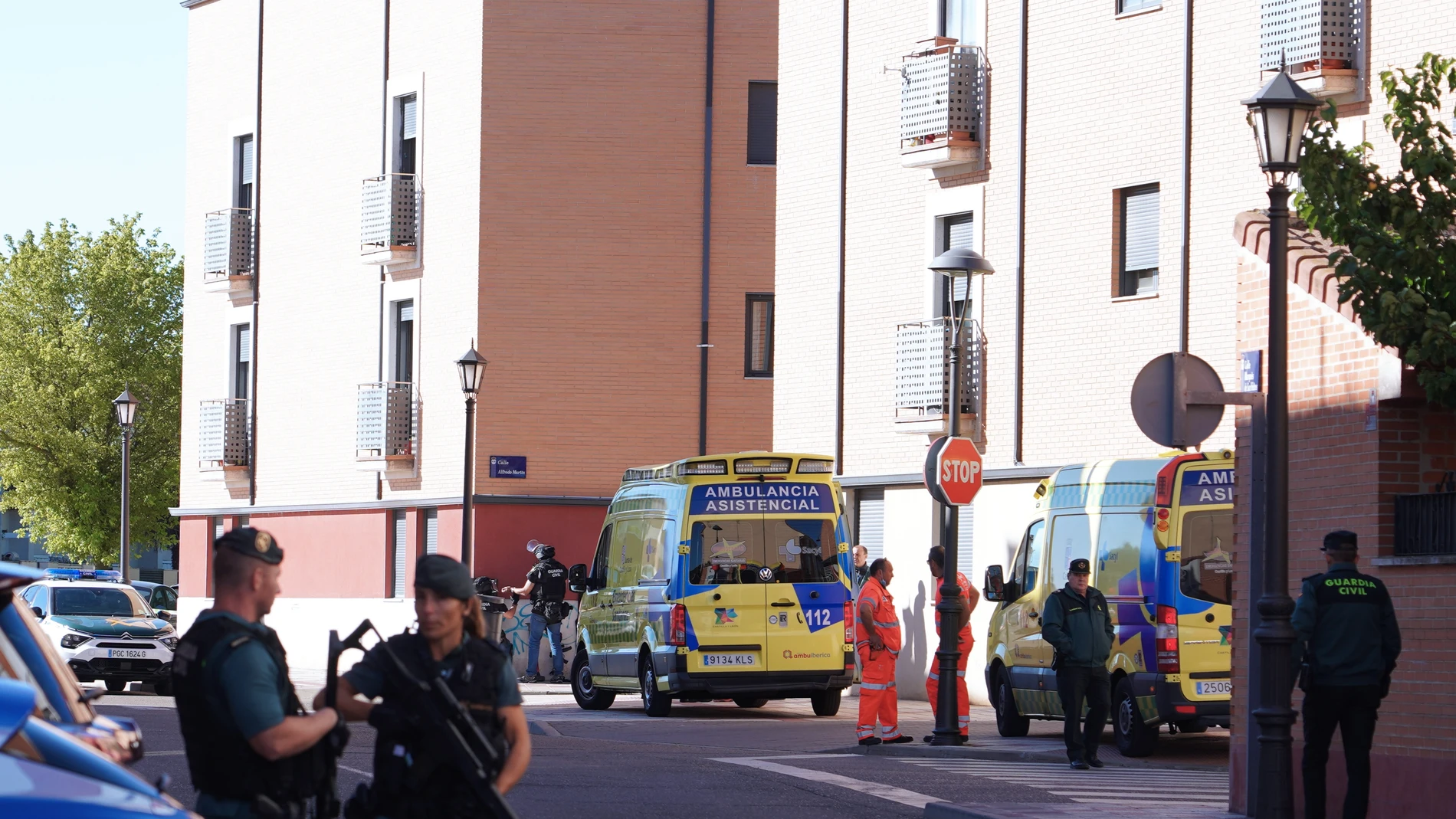 El presunto asesino de un varón en Santovenia de Pisuerga (Valladolid) se atrinchera en su domicilio con un rehén