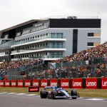 Fernando Alonso en el Gran Premio de Gran Bretaña de F1