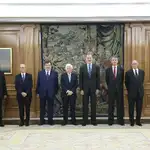  El Rey recibe a los miembros de la Real Academia de Doctores de España