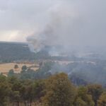 Incendio en Venta del Moro (Valencia)