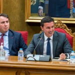 El presidente de la Diputación de Almería, Javier A. García
