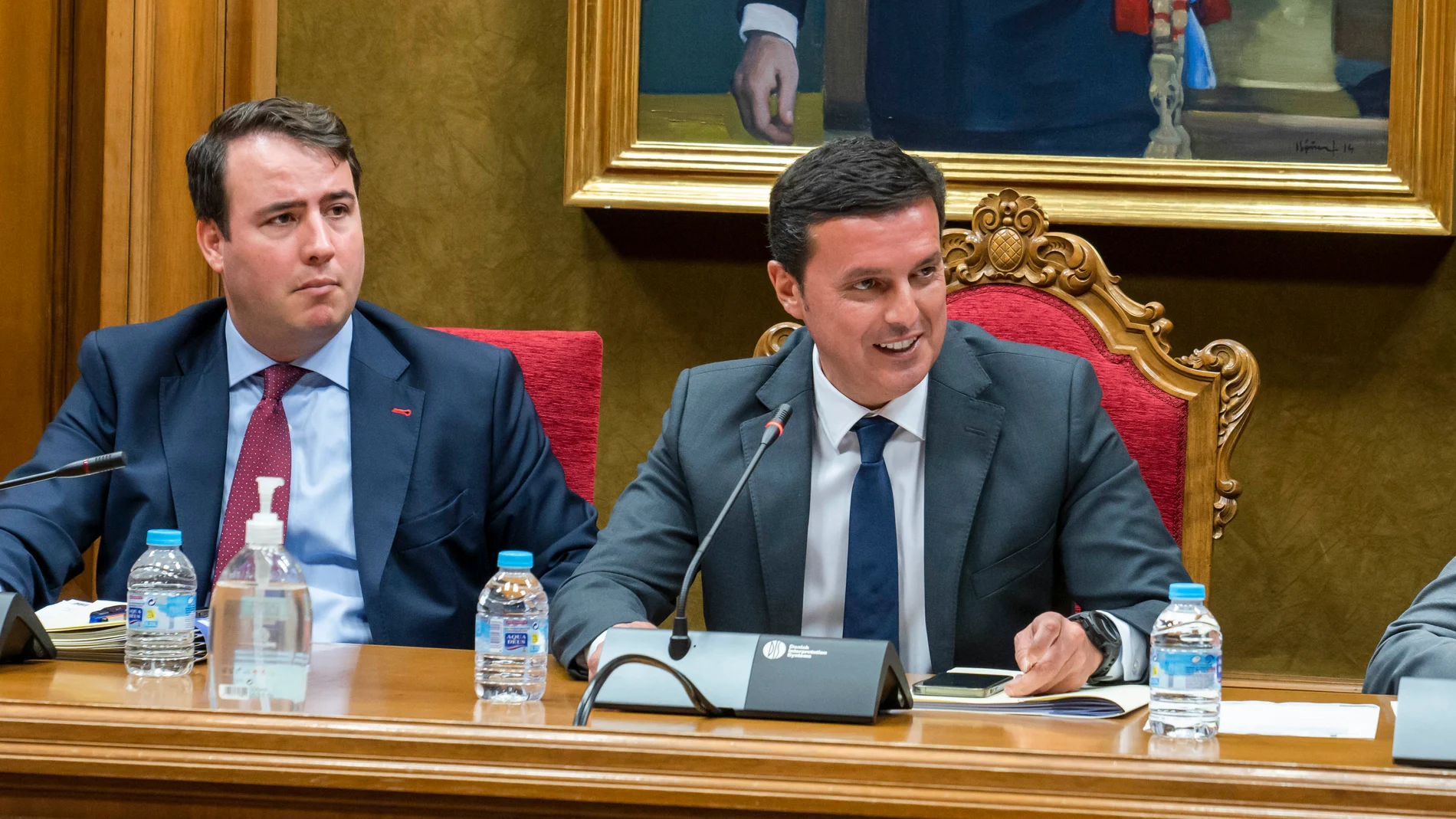 El presidente de la Diputación de Almería, Javier A. García