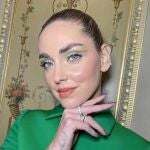 Chiara Ferragni con el eyeliner más impresionante de la temporada.