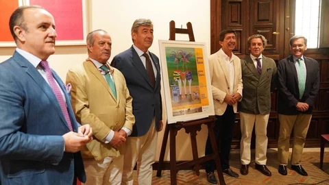 Juan Marín en la presentación de las Carreras de Caballo de Sanlúcar en Sevilla. JUNTA DE ANDALUCÍA