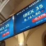 La bolsa española ha bajado este lunes un 0,17 %