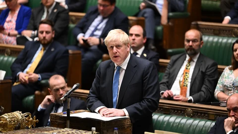 El primer ministro británico, Boris Johnson