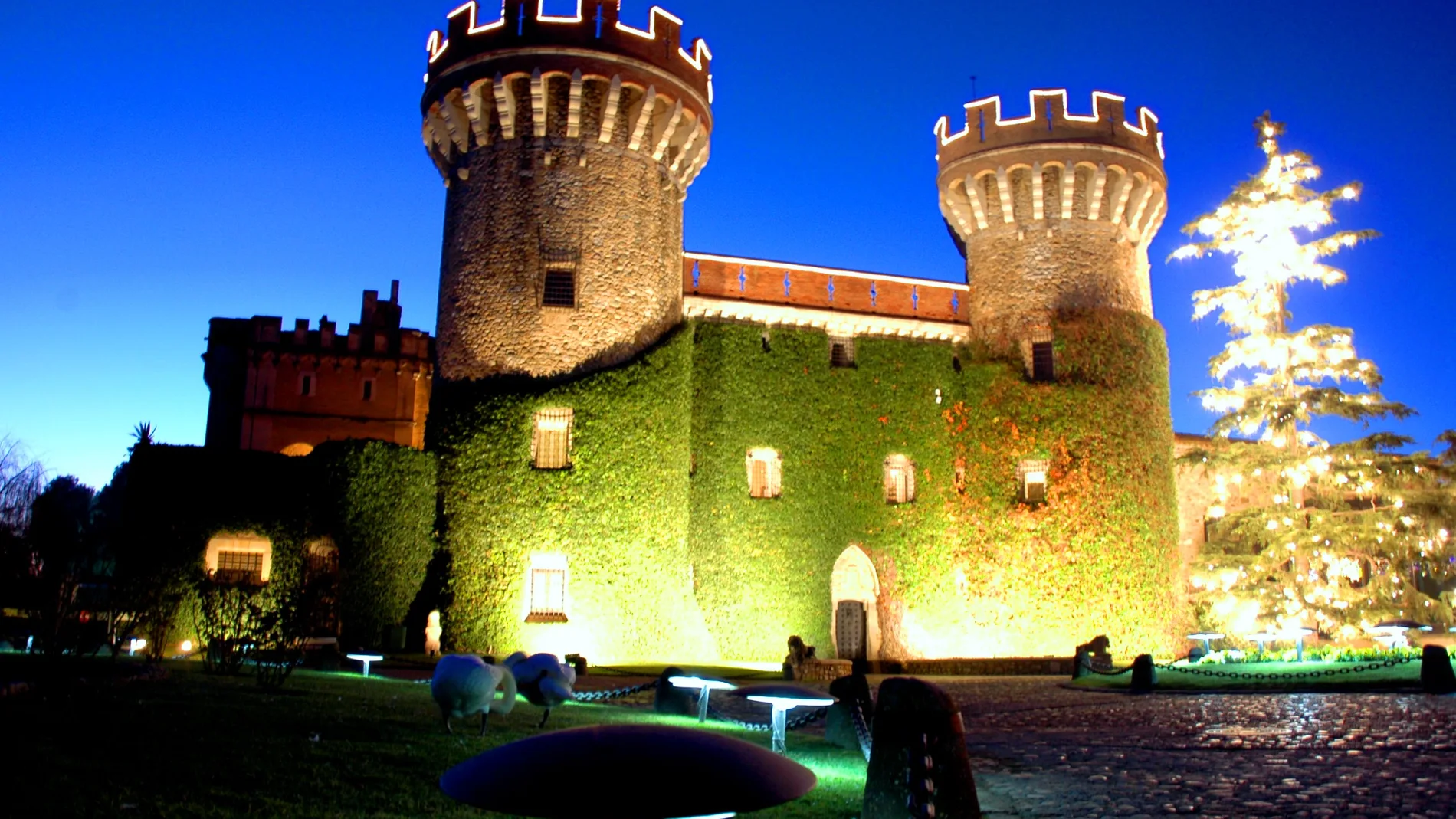 Imagen del Castillo de Peralada, en Gerona