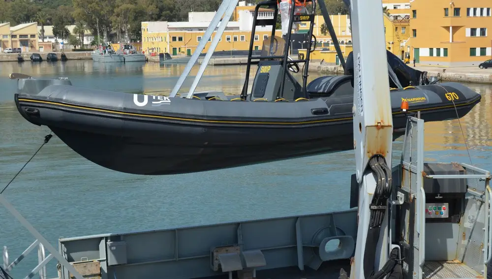 También se integraron vehículos no tripulados marítimos
