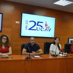 Presentación de las nuevas menciones de la UCAV a cargo de Lourdes Miguel Sáez, Diego Vergara, Gabriela Torregrosa y María Nieto