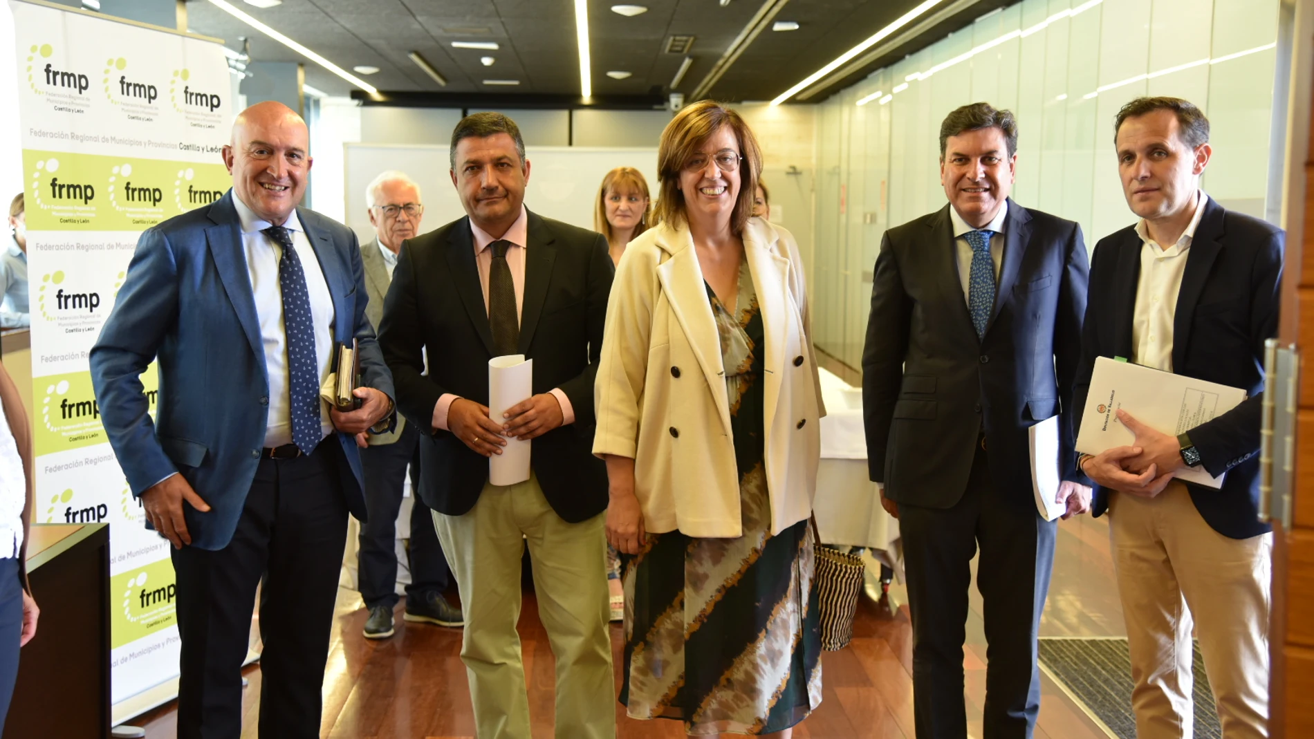 Carnero y Carriedo participan en la Comisión de Gobierno de la FRMP, junto a Ángeles Armisén, Carlos García y Conrado Íscar