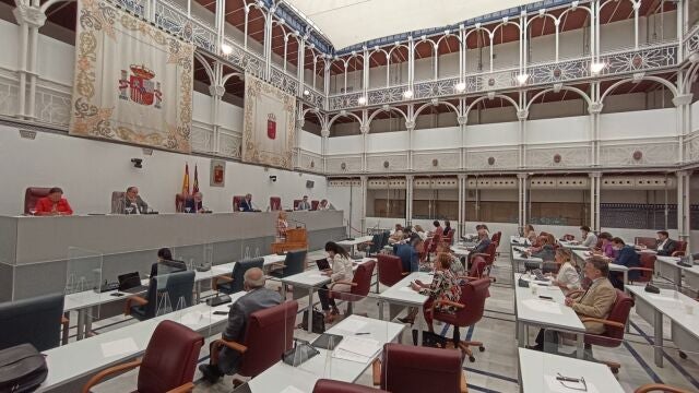 Sesión plenaria en la Asamblea Regional de Murcia