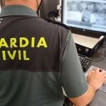 Imagen de archivo de un guardia civil