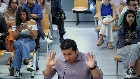 El autor confeso de la desaparición de la joven Marta Calvo y supuesto asesino de otras dos mujeres, Jorge Ignacio Palma, durante su declaración