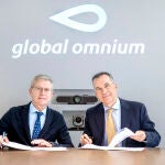 Eugenio Calabuig, presidente de Global Omnium, y Rafael García, CEO de AENOR.